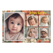 Baby Afbeelding Lijst, Fotocollage Keepsake Foto Afdruk (Voorkant)