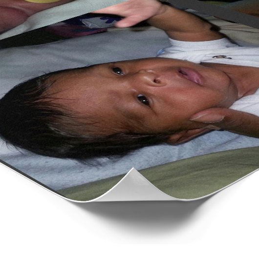baby afbeeldingen poster (Hoek)