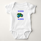 Baby Afbeeldingen T-Shirt (Voorkant)