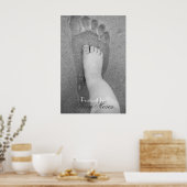 baby afdrukken poster (Keuken)