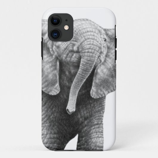 Baby African Elephant iPhone 5 Hoesje (Achterkant)