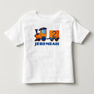 Baby Age Birthday Train Toddler T-shirt