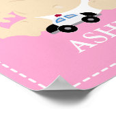 Baby AGENT Kinderkamer Kunstprint Cadeau Poster (Hoek)