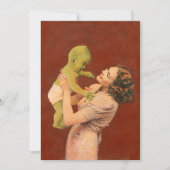  Baby Alien Invite Kaart (Voorkant)