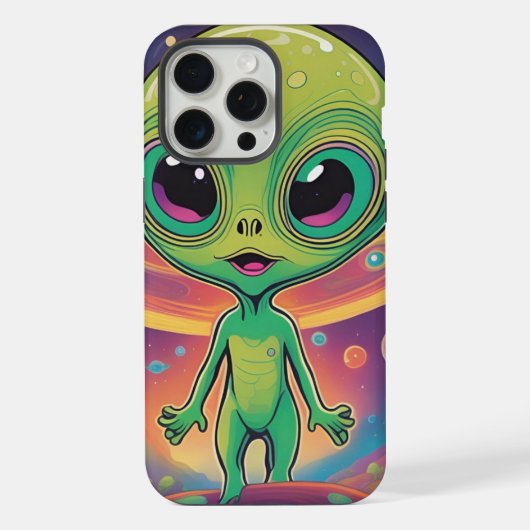 Baby Alien iPhone Hoesje (Achterkant)