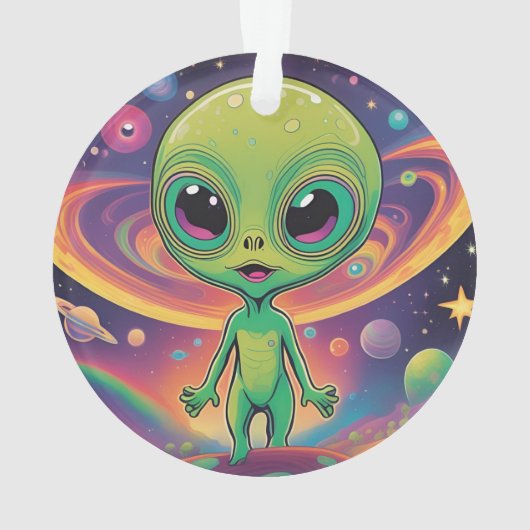 Baby Alien Ornament (achterkant)
