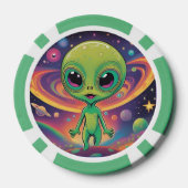 Baby Alien Poker Chips (Achterkant)