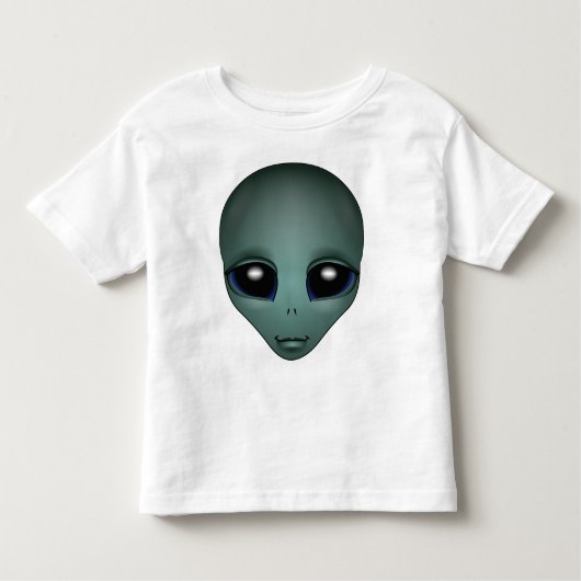 Baby Alien Shirt Cute Alien Toddler Shirt (Voorkant)