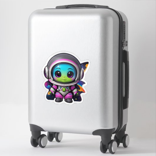 Baby Alien Sticker (Koffer)