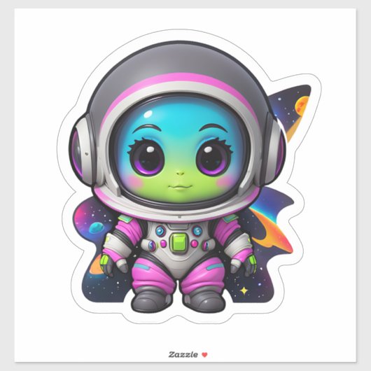 Baby Alien Sticker (Vel)