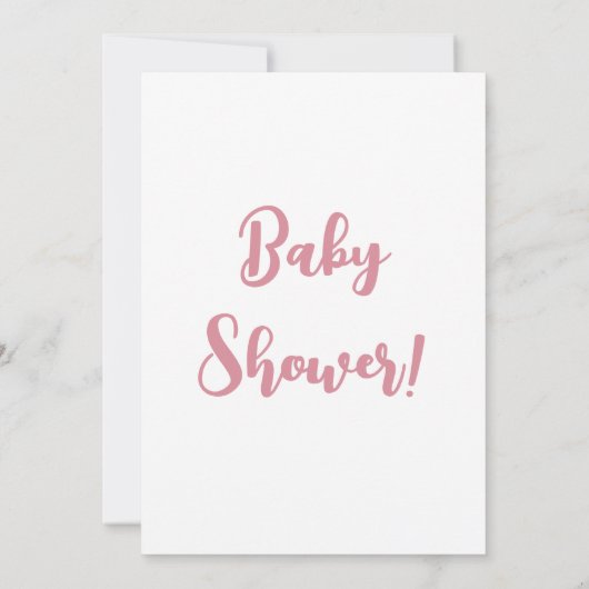 Baby Alligator Hatching Floral Baby shower Kaart (Achterkant)