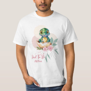 Baby Alligator Uitkomende Mannen T-shirt