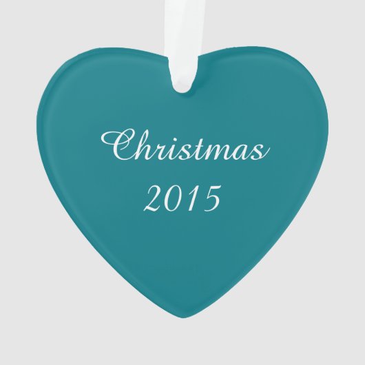 Baby Alpaca Heart Ornament (achterkant)