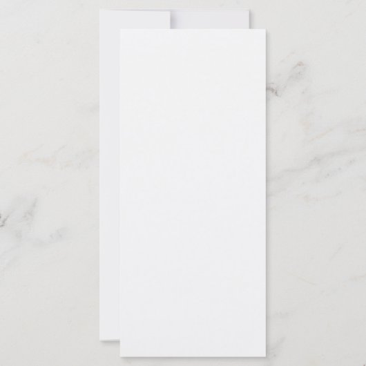 Baby Alpaca Waterverf Gepersonaliseerd Bladwijzer Kaart (Achterkant)