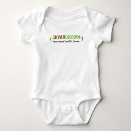 Baby American Apparel Bodysuit HomeGrown/Green