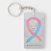 Baby Angel Awareness Ribbon Sleutelhanger (Voorkant)