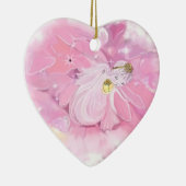 Baby Angel Ceramic Ornament (Rechts)