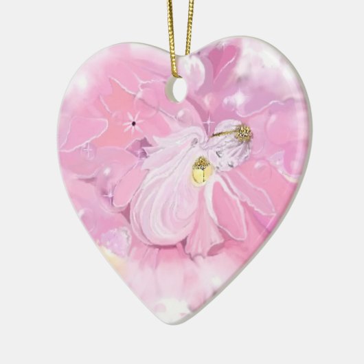 Baby Angel Ceramic Ornament (Links)