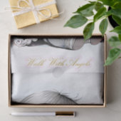 Baby Angel en Teddy Bear Waterverf Tissuepapier (Geschenk)