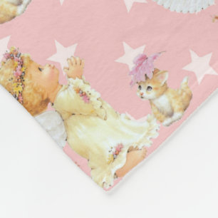 Baby Angel girl fleece deken nummer twee