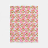 Baby Angel girl fleece deken nummer vijf (Voorkant)