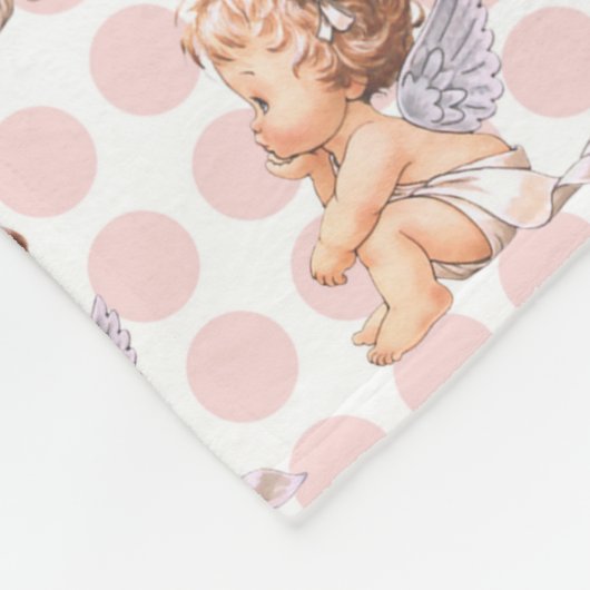 Baby Angel girl fleece nummer drie (Hoek)