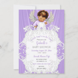 Baby Angel Lavender Silver Medium Skin Tone Kaart