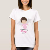 Baby Angel Memorial Shirt - Verlies van babymeisje (Voorkant)