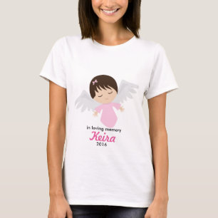 Baby Angel Memorial Shirt - Verlies van babymeisje