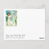 Baby Angel met Blue Bell Briefkaart (Achterkant)