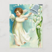 Baby Angel met Blue Bell Briefkaart (Voorkant)