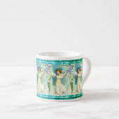 Baby Angel met Blue Bell Espresso Kop (Voorkant rechts)