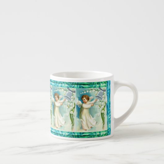 Baby Angel met Blue Bell Espresso Kop (Rechts)