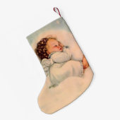  Baby Angel met dubbelzijdig slipje Kleine Kerstsok (Achterkant (Hangend))