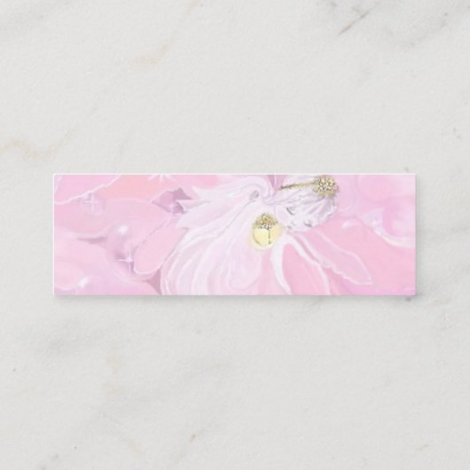 Baby Angel Mini Visitekaartje (Achterkant)