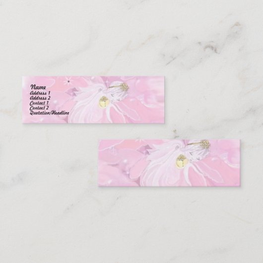 Baby Angel Mini Visitekaartje (Voorkant / Achterkant)