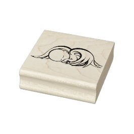 Baby Angel Rubber Stamp Rubberstempel
