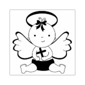 Baby Angel Rubberstempel (Afrduk)