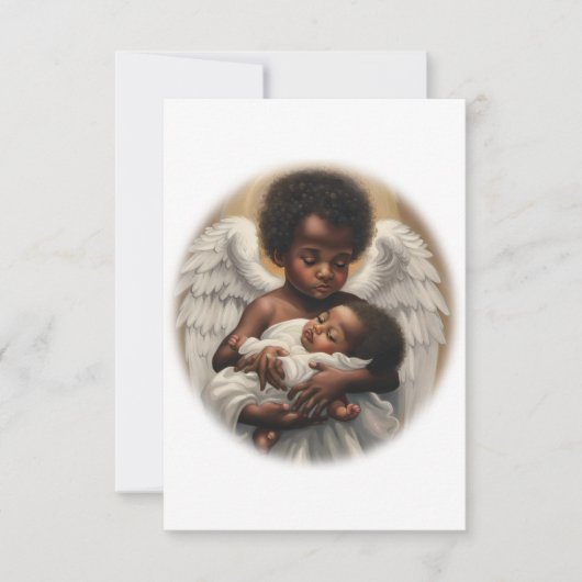 Baby Angels Bedankkaart (Voorkant)