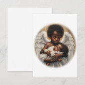 Baby Angels Bedankkaart (Voorkant / Achterkant)