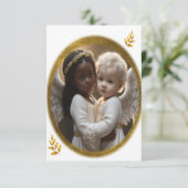 Baby Angels Bedankkaart (Staand voorkant)