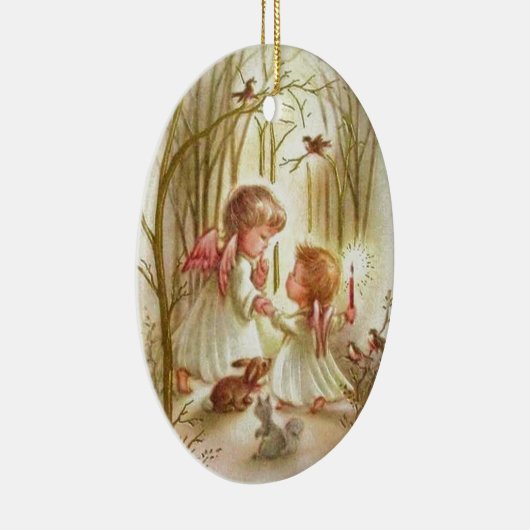  Baby Angels Keramisch Ornament (Rechts)