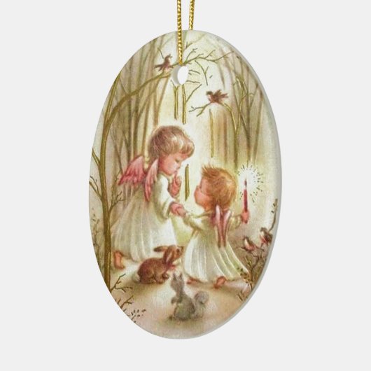  Baby Angels Keramisch Ornament (Links)