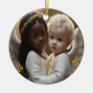 Baby Angels Keramisch Ornament