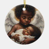 Baby Angels Keramisch Ornament (Voorkant)