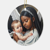 baby Angels Keramisch Ornament (Links)