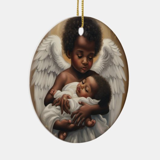 Baby Angels Keramisch Ornament (Rechts)