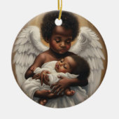 Baby Angels Keramisch Ornament (Voorkant)