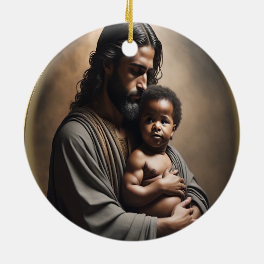 Baby Angels Keramisch Ornament (Achterkant)