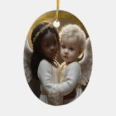Baby Angels Keramisch Ornament (Voorkant)
